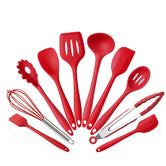 Silicone Kitchen Utensils (10 pieces)