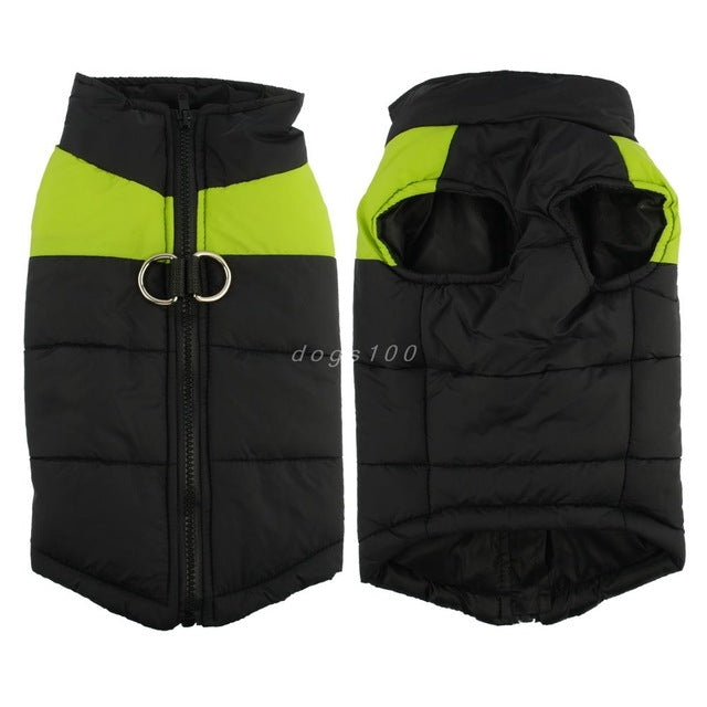 Waterproof dog jacket