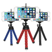 Mini Flexible Sponge Octopus Tripod