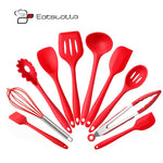 Silicone Kitchen Utensils (10 pieces)