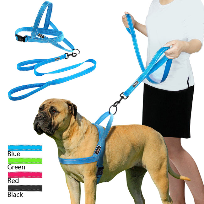 No pull dog harness leash